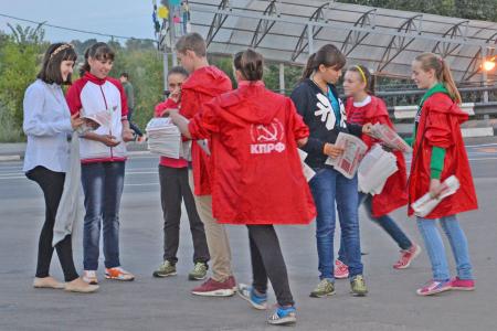 Комсомольцы Иваново провели агитационный рейд