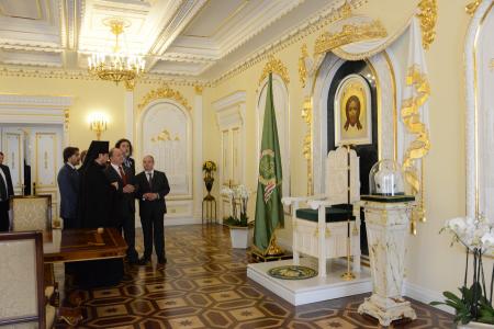 «Слава и честь... всякому, делающему доброе». Г.А. Зюганов в Даниловом монастыре встретился с Патриархом Кириллом