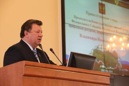В.И. Кашин принял участие в торжественном собрании, посвященном празднованию Дня работника леса