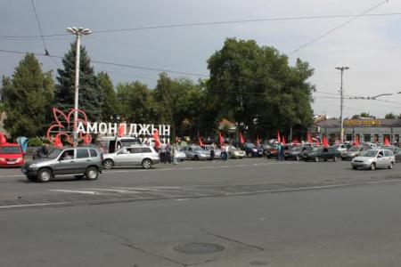 Северная Осетия. Во Владикавказе в преддверии выборов прошел итоговый автопробег