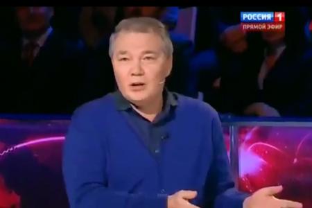 ВГТРК. Л.И. Калашников принял участие в программе «Воскресный вечер с Владимиром Соловьевым» на украинскую тему