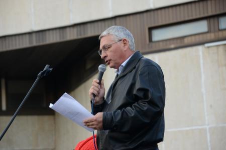 Г. А. Зюганов принял участие в митинге в столичном районе Выхино-Жулебино против строительства транспортно-пересадочного узла