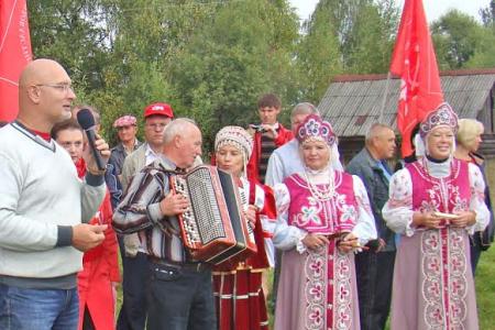 Ивановская область. Коммунисты Кинешемского района провели ежегодный спортивный праздник в селе Зобнино