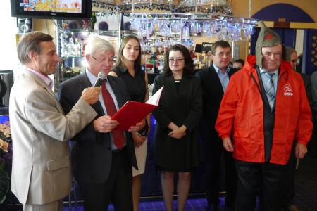 Липецкие коммунисты поздравили с 80-летним юбилеем старейшего коммуниста К.В. Кюнапа
