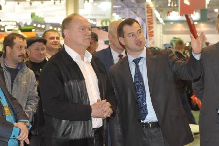 Г.А. Зюганов посетил Международную специализированную выставку сельхозтехники «АГРОСАЛОН-2014»