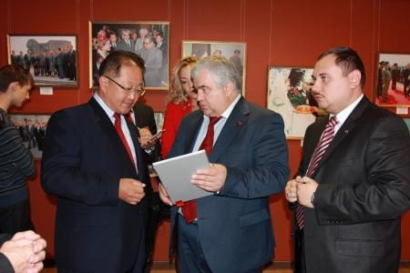К.К. Тайсаев принял участие в Минске в открытии фотовыставки «СССР. Северная Корея. История дружбы»