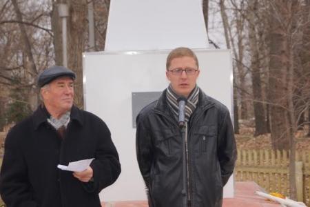 Пензенская область. В Спасске открыли мемориал героям революции