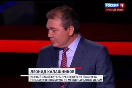 Л.И.Калашников в программе "Воскресный вечер с Владимиром Соловьевым" о событиях в Гонгонге