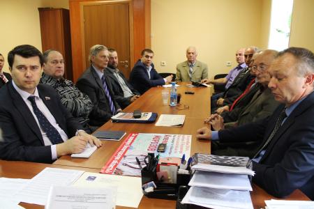 Ю.В. Афонин: «Вологодские коммунисты активно подключились к обсуждению доклада к Пленуму ЦК»