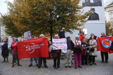 В Милане прошла акция протеста против империалистической агресии на Украине