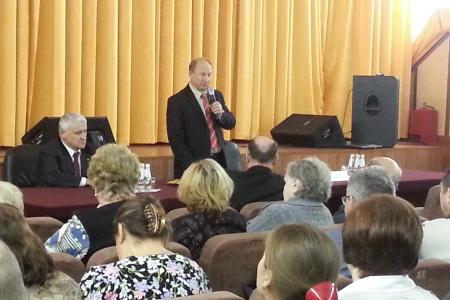 В.Ф. Рашкин встретился с трудовым коллективом Московского вертолетного завода