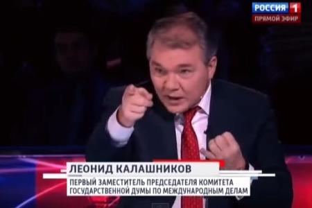 Л.И.Калашников принял участие в программе "Воскресный вечер" на ТВ "Россия-1"