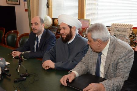 Г.А. Зюганов провел встречу с Верховным муфтием Сирии Ахмадом Бадр эд-Дином Хассуном