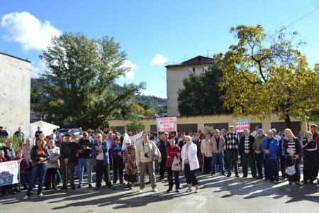 Жители Сочи протестуют против строительного беспредела
