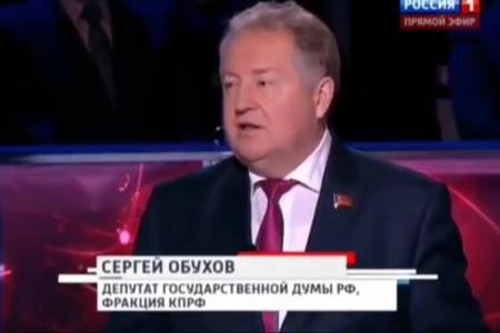 "Хватит кормить Канзас!" С.П. Обухов принял участие в обсуждении темы антироссийских санкций в эфире "Вечера с Владимиром Соловьевым" 