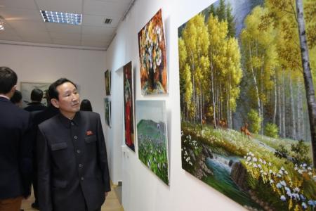К.К. Тайсаев принял участие в Минске в открытии фотовыставки «СССР. Северная Корея. История дружбы»