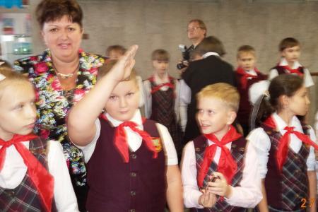 «Нет задач невыполнимых! Пионеры - это сила!». Торжественный прием в пионеры в городе Владивостоке