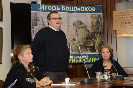 «России верные сыны». Г.А. Зюганов принял участие в открытии выставки художника И.В. Башмакова