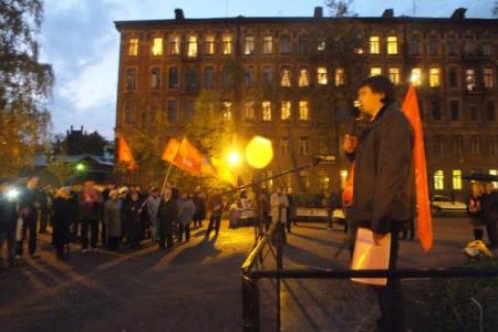 В Санкт-Петербурге прошел митинг под лозунгом: «Спасение Новороссии – залог спасения России!»