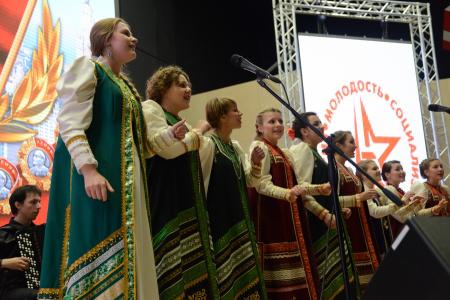 «Ленин. Партия. Комсомол». В Москве прошел торжественный вечер, посвященный 96-летию Ленинского Комсомола