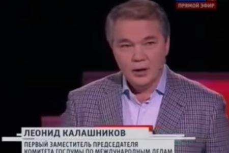 Л.И. Калашников в программе "Вечер с Владимиром Соловьевым": Что реально происходит в Новороссии и как идет перемирие? 