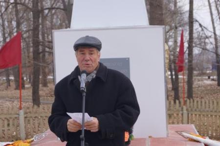Пензенская область. В Спасске открыли мемориал героям революции