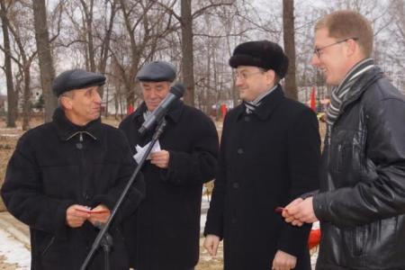 Пензенская область. В Спасске открыли мемориал героям революции