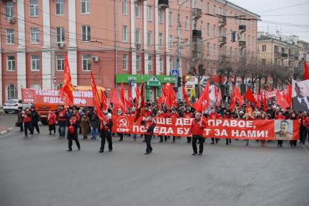 Празднование Великого Октября в Рязанской области