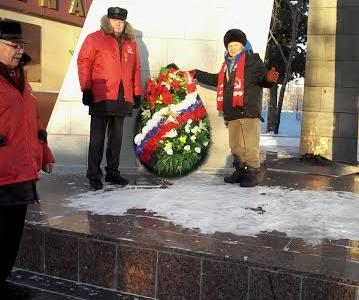 Праздник Великого Октября в Салехарде
