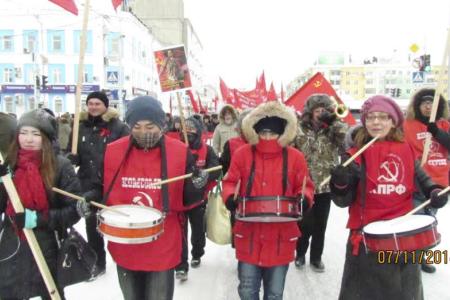 Октябрьские дни в Якутии