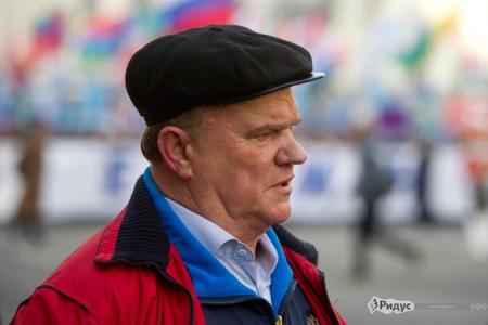 Г.А.Зюганов на митинге "Мы едины": Надо признать Донецкую и Луганскую народные республики!