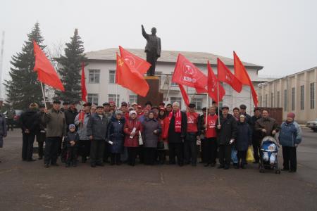 Вернем завоевания Октября!  Воронежские коммунисты рассказали о том, как отметили 7 ноября в районах области