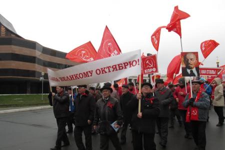 Республика Мордовия. Слава Великому Октябрю!