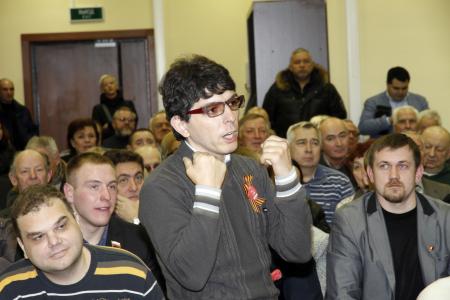 Председатель парламента Новороссии Олег Царев встретился с активом Воронежского областного отделения КПРФ