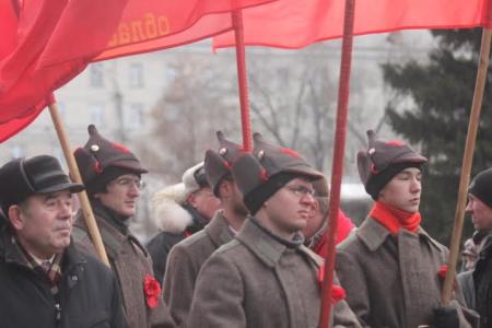 Омичи отметили 97-ю годовщину Великой Октябрьской Социалистической Революции