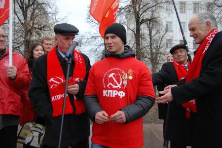 Празднование Великого Октября в Рязанской области