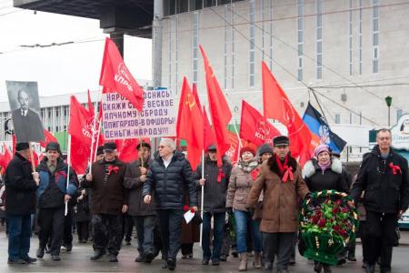 Томская область отметила годовщину Великого Октября