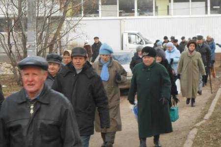 Пермь. Народный сход жителей микрорайона «Краснова» в защиту уничтожаемого парка