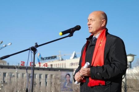 Забайкалье: Слава достижениям Октября!