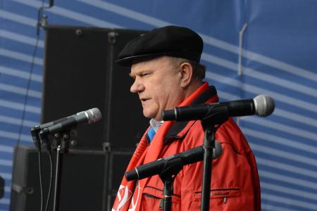 Г.А. Зюганов: «Мы прямо заявляем, что не дадим в обиду Новороссию!»