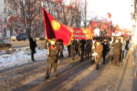 Празднование Великого Октября в Мурманске