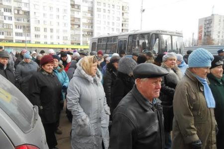 Пермь. Народный сход жителей микрорайона «Краснова» в защиту уничтожаемого парка