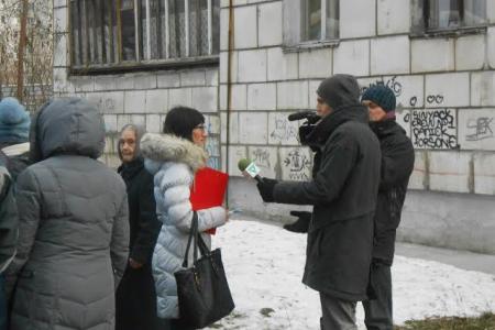 Пермь. Народный сход жителей микрорайона «Краснова» в защиту уничтожаемого парка