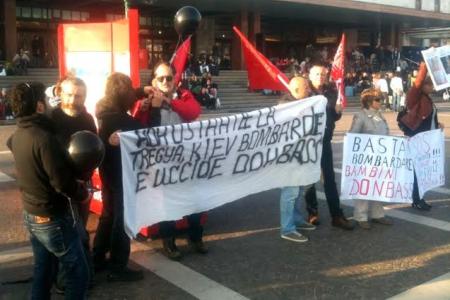 В Италии почтили память погибших в Одесском Доме Профсоюзов