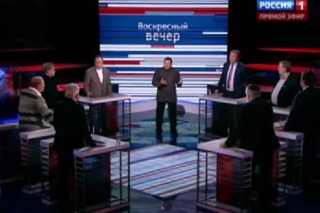Л.И.Калашников в программе "Воскресный вечер с Владимиром Соловьевым" 9 ноября 2014 года 