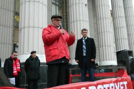 Празднование 97-й годовщины Великой Октябрьской Социалистической Революции в Самаре
