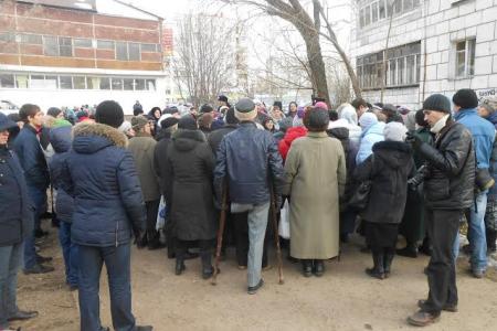 Пермь. Народный сход жителей микрорайона «Краснова» в защиту уничтожаемого парка