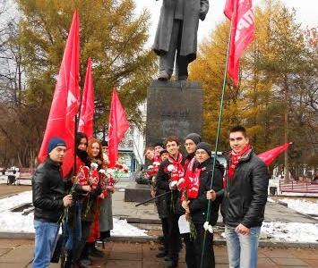 Пермские коммунисты провели мероприятие, посвященное 96-ой годовщине основания ВЛКСМ