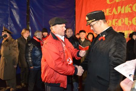 «Октябрь не остался в прошлом, в России вновь настает время вспомнить ленинские и сталинские заветы»