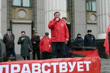 Празднование 97-й годовщины Великой Октябрьской Социалистической Революции в Самаре
